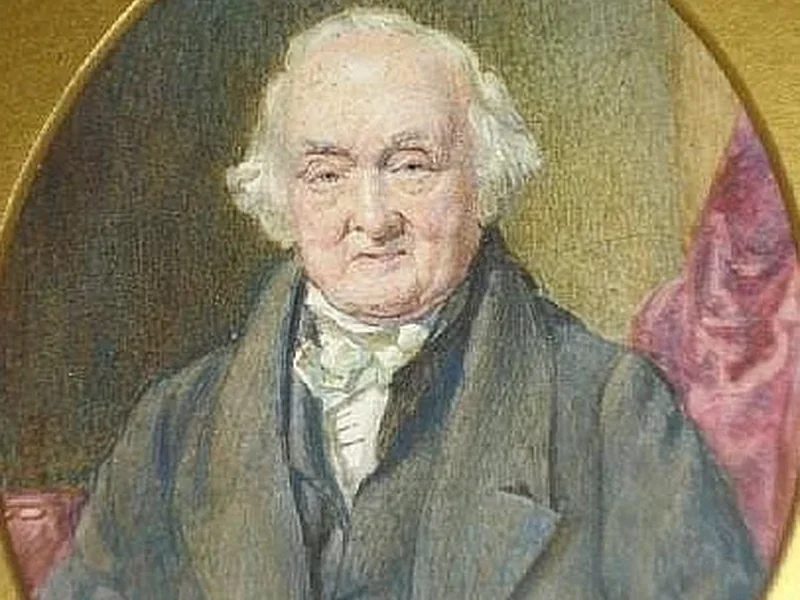 1802-Thomas Heathfield Carrick - Un ritratto in miniatura di un gentiluomo